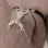 Hail Mary - Men's Silver Woman Shaft Penis Cock Chain