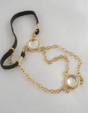 Havana - Gold Penis Chain with Crystal Gems
