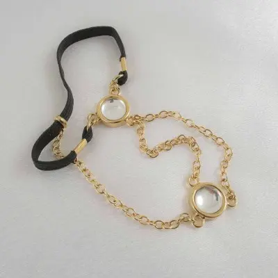 Havana - Gold Penis Chain with Crystal Gems