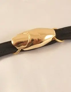 Healing Touch - Gold Penis Bracelet
