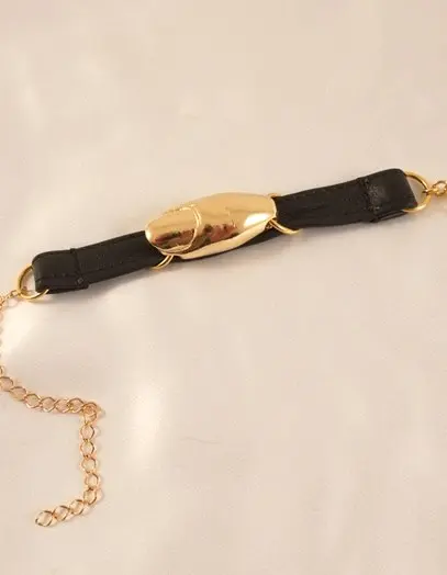 Healing Touch - Gold Penis Bracelet