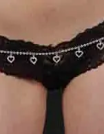 Heart Dangles Belly Chain