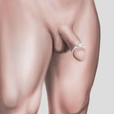 Magnate - Solid Sterling Silver Penis Ring