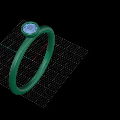 Magnate - Solid Sterling Silver Penis Ring