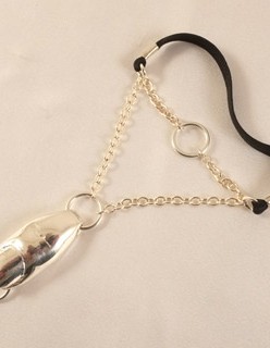 Her Touch - Silver Penis Bracelet