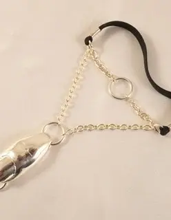 Her Touch - Silver Penis Bracelet