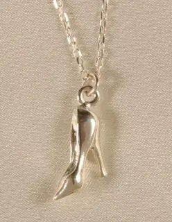 I Love Paris - Silver High Heel Wrist/Ankle Chain