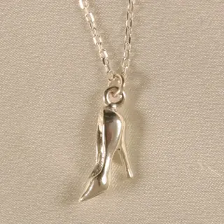 I Love Paris - Silver High Heel Wrist/Ankle Chain