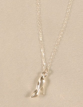 I Love Paris - Silver High Heel Wrist/Ankle Chain