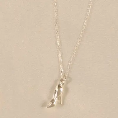I Love Paris - Silver High Heel Wrist/Ankle Chain