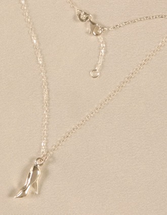I Love Paris - Silver High Heel Wrist/Ankle Chain