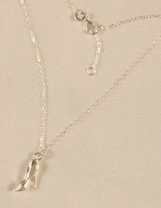 I Love Paris - Silver High Heel Wrist/Ankle Chain