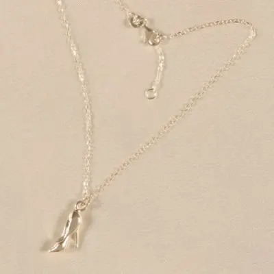 I Love Paris - Silver High Heel Wrist/Ankle Chain