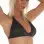 In the Absence of Monsters - Leather Scoop Bra with Snap