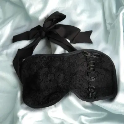Indigo Lace Sleep Mask
