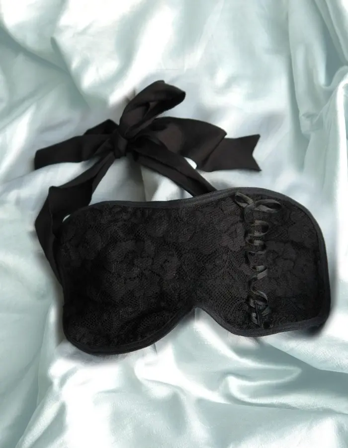 Indigo Lace Sleep Mask