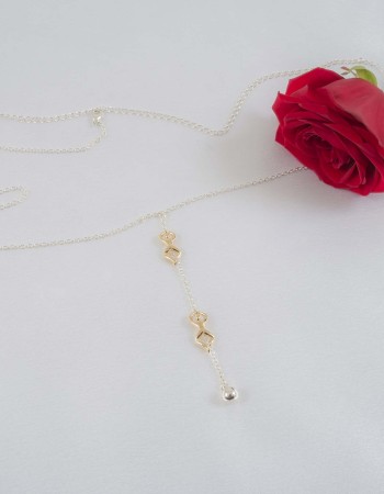 Infinite Fairy Pendant Waist Chain in Silver