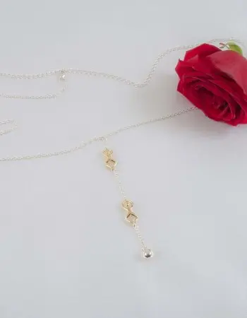 Infinite Fairy Pendant Waist Chain in Silver
