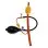 Inflatable Intestinal Explorer with Hose and Pump