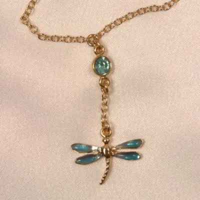 Ixtab - Waist Chain Dragonfly With Gem Stones