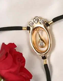 Jingwei - Gold Teardrop Clit Jewelry
