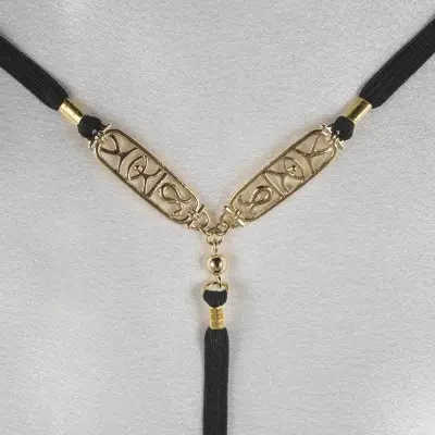 Kheper - Gold Vagina Jewelry with Egyptian Scarab Charm
