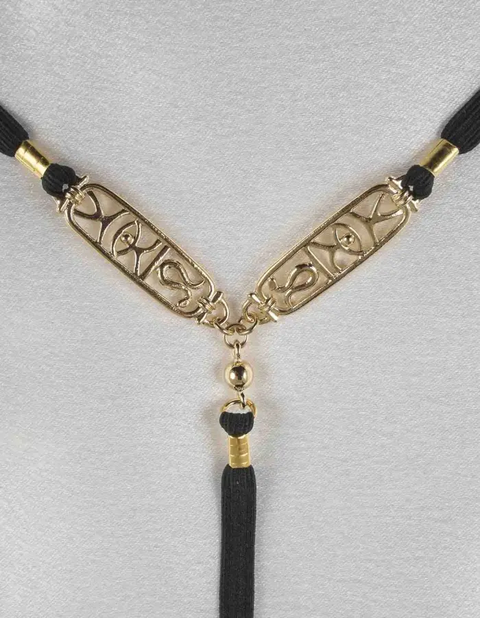 Kheper - Gold Vagina Jewelry with Egyptian Scarab Charm