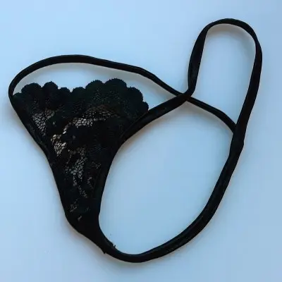 Kiss N Tell - Scallop Lace Micro G-String