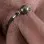 Koishi - Sterling Silver  Penis Band with Hematite Globe