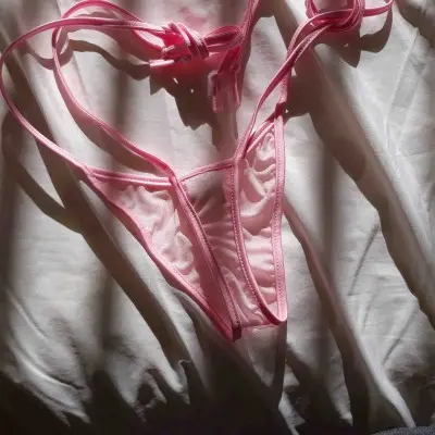 La La La - Sheer Tie Thong Panty