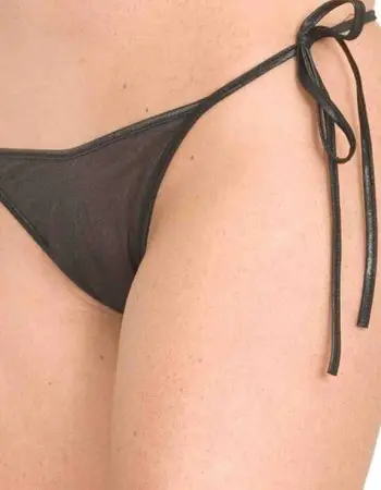 La La La - Sheer Tie Thong Panty