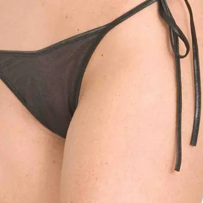 La La La - Sheer Tie Thong Panty