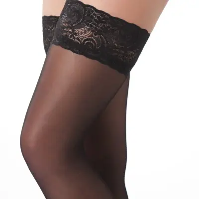 Lace Top Thigh High Stockings