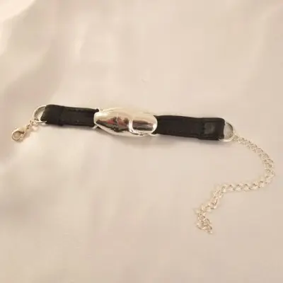 Lady Finger - Silver Penis Bracelet