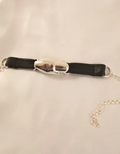 Lady Finger - Silver Penis Bracelet