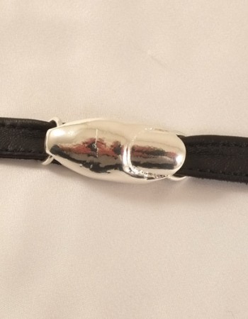 Lady Finger - Silver Penis Bracelet