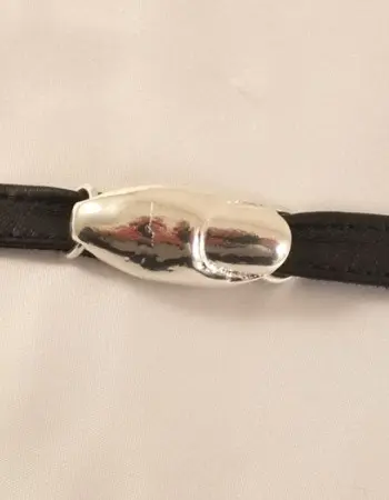 Lady Finger - Silver Penis Bracelet