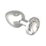 Large Metal Butt Plug With Crystal