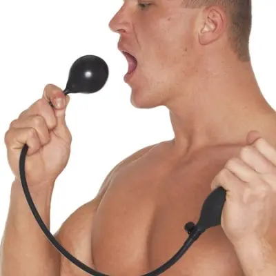 Latex Balloon Gag with Pump
