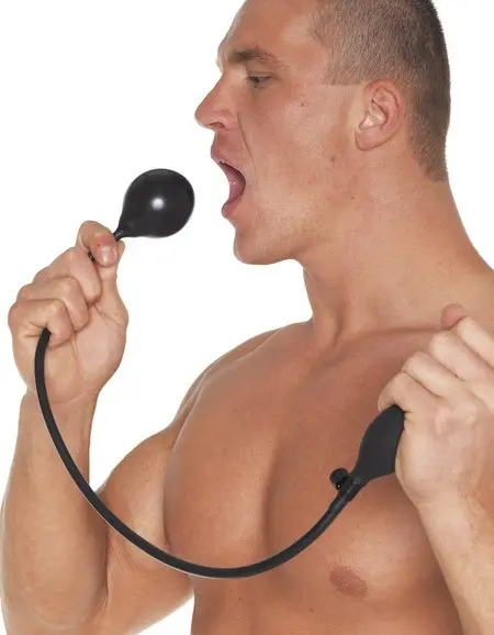 Latex Balloon Gag with Pump