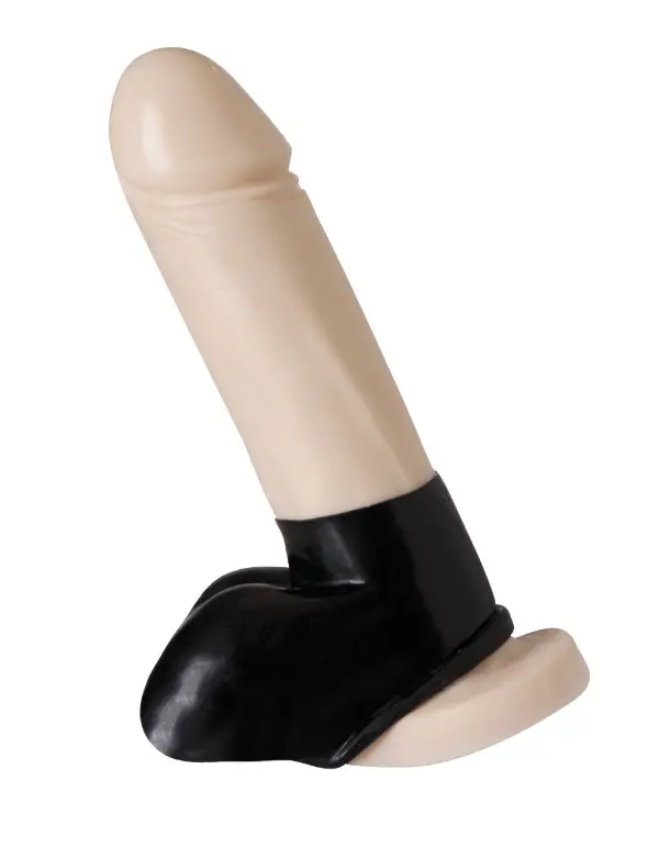 Latex Closed Cock and Ball Cover