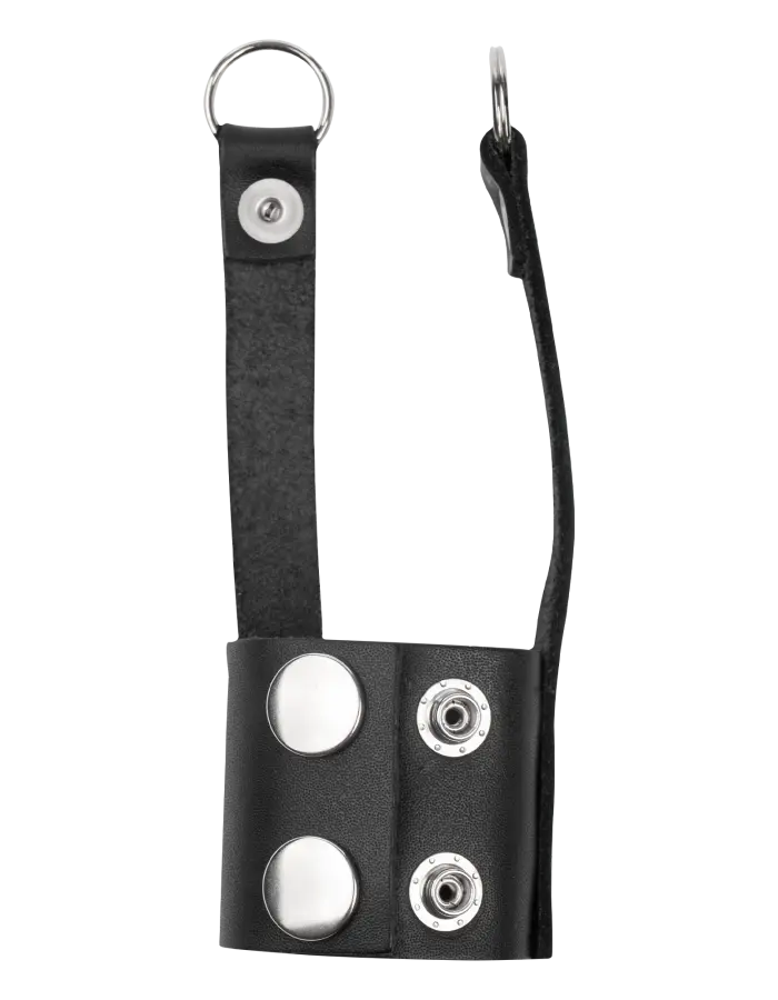 Leather Ball Stretcher with Attachment Rings