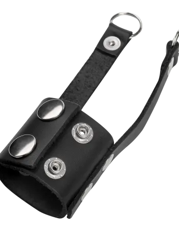 Leather Ball Stretcher with Attachment Rings
