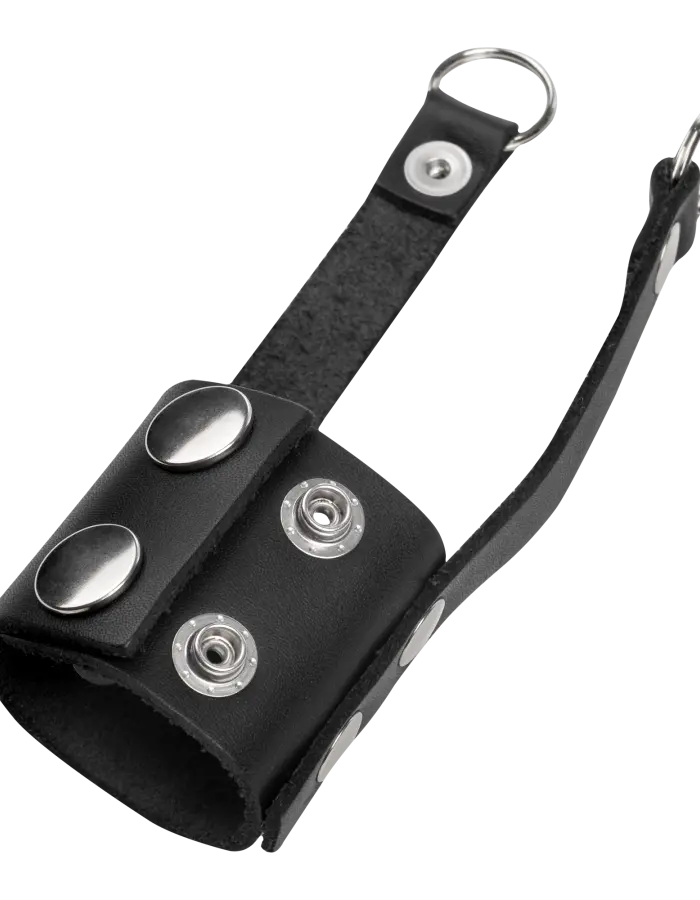Leather Ball Stretcher with Attachment Rings