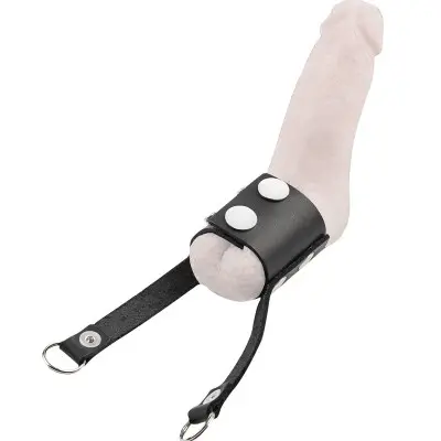Leather Ball Stretcher with Attachment Rings