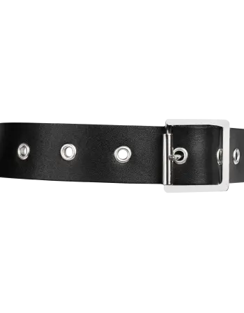 Leather Bondage Chest Harness Front or Back – Adjustable BDSM Body Strap