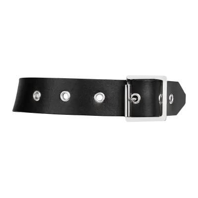 Leather Bondage Chest Harness Front or Back – Adjustable BDSM Body Strap
