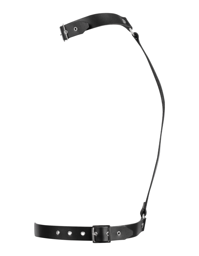Leder Bondage Brust-Harness Vorder- oder Rückseite – Verstellbarer BDSM Körpergurt