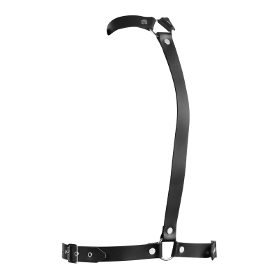 Leder Bondage Brust-Harness Vorder- oder Rückseite – Verstellbarer BDSM Körpergurt