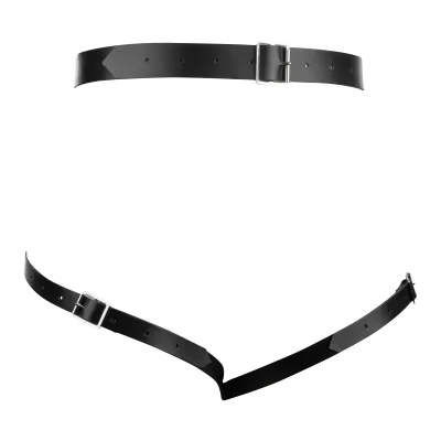 Leather Butt Harness – Adjustable Leather Restraint Harness for BDSM Play